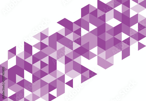purple gradation geometric abstract design