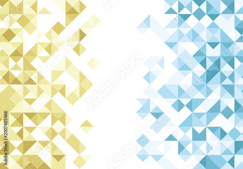 yellow blue light gradation abstract geometric design