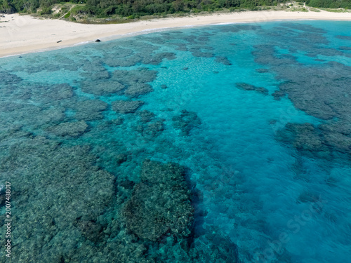 奄美大島　土盛海岸　空撮