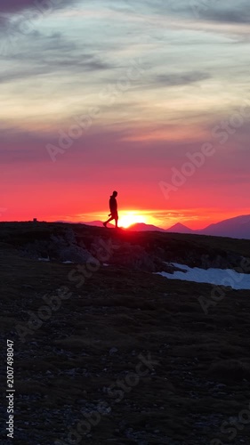 Sonnenuntergang Heukuppe - Rax - Hochsteiermark - Österreich