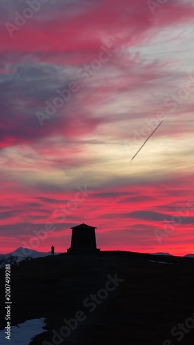 Sonnenuntergang Heukuppe - Rax - Hochsteiermark - Österreich