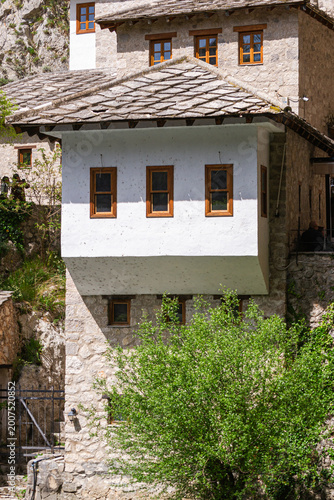 Buna river and the Blagaj Tekija.