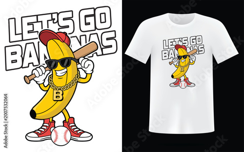 Lets Go Banana Retro