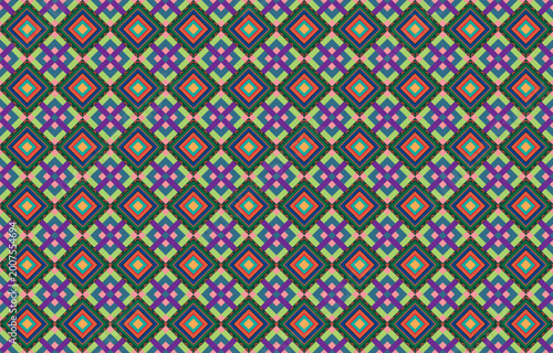 Seamless Textures with ethnic patterns. Navajo geometric abstract print. Decorative decoration with a rustic feel. The design is inspired by Native Americans. Colors are black and white.
