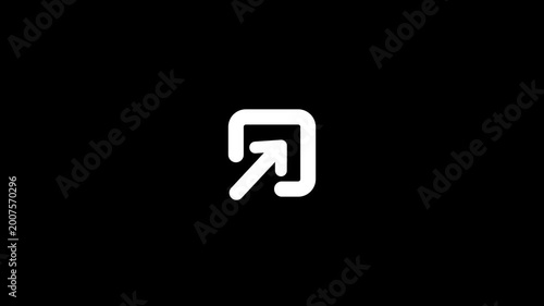 Up Arrow png Icon Different From Transparent White Background, Left Arrow Transparency Logo Concept