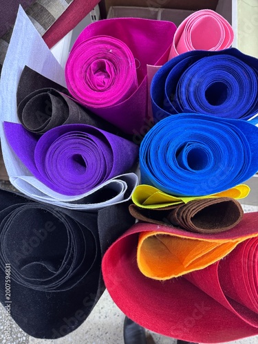 felt rolls, craft and hobby supplies