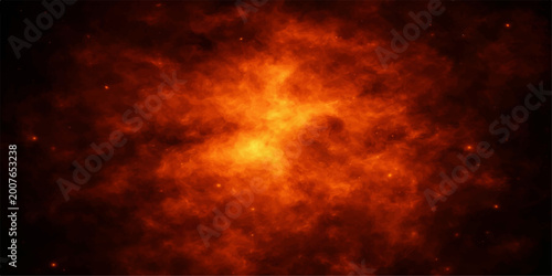 Photos Seamless fire explosion background with flames smoke glowing orange red energy m