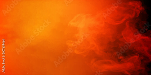 Foto A textured inferno of burning orange and red fire flames creates a grunge art ba