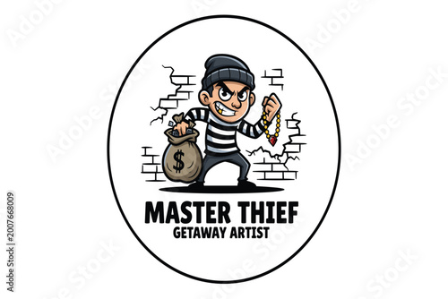 Cuadro en lienzo Shadow Heist Master