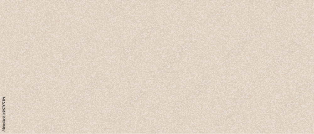Fototapeta premium Texture of light beige wall, rice paper ecru Japanese kraft paper, Beige background noise sandy grainy surface, Recycled cardboard, Vector abstract background