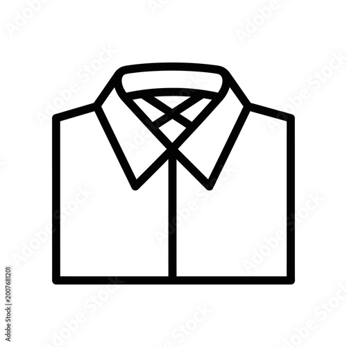 Minimalist shopping bag icon isolated on white background vector illustration