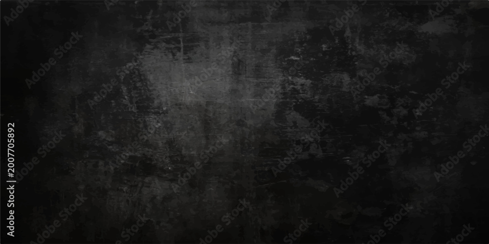Fototapeta premium Aged dark grunge wall texture with a rough vintage concrete surface and dirty black stone pattern creating a blank textured backdrop design