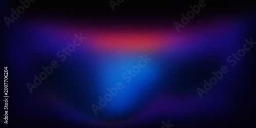 Photos Abstract dark background with intense neon red and blue light glow effect creating mysterious atmosphere for modern art