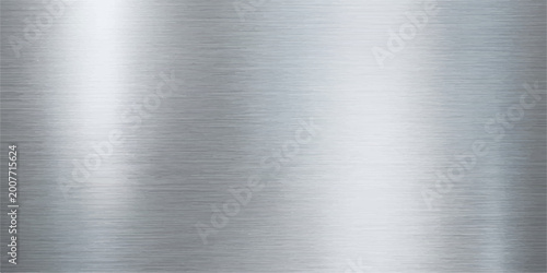 Tableau sur toile A seamless image shows polished metallic texture, the perfect illustration of refinement, elegance and contemporary