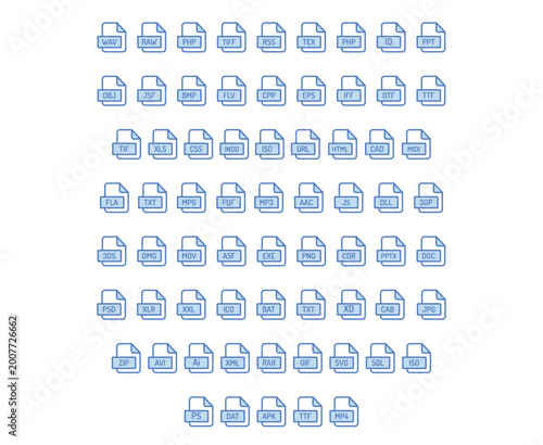 File Format Icons Set