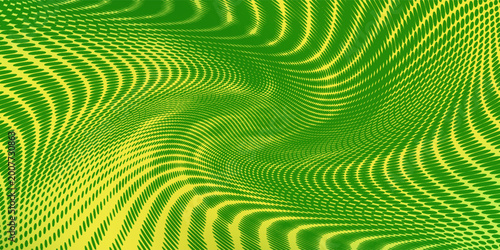 Dots halftone yellow green color pattern gradient texture background.