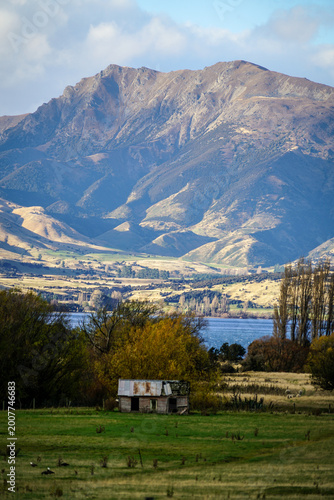 Gorgeous Mountain Nature of Queenstown South Island New Zealand