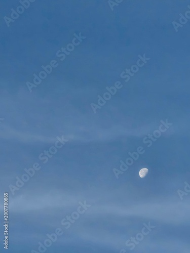 moon and clouds