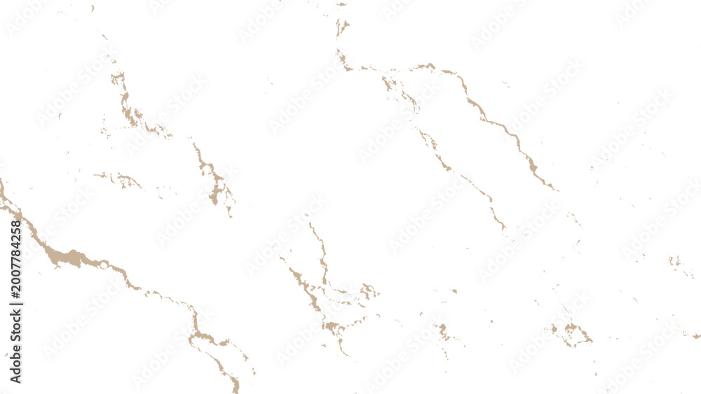 Naklejka premium Brown liquid splatters on white surface messy abstract pattern