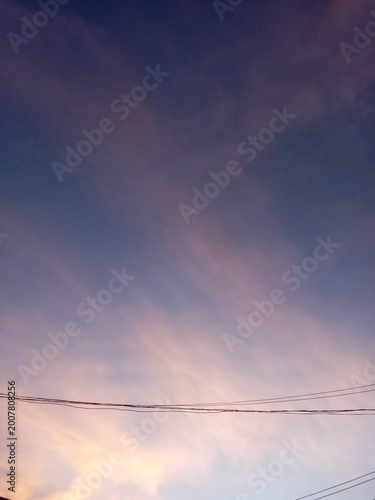 sky and clouds