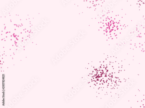 Konstfotografi Minimal Dot Cluster Contemporary Abstract Pattern