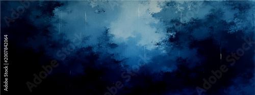 Photos Vector Ethereal atmospheric moody painting abstract depicting textured layered clouds, and stormy sky