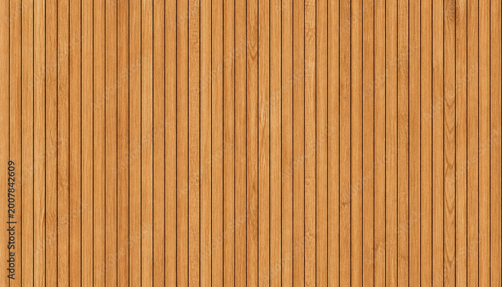 Fototapeta premium Wooden texture background with vertical lines.