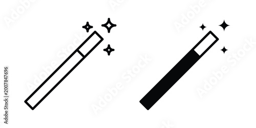 Billede på lærred Magic icon pack for web and apps design projects