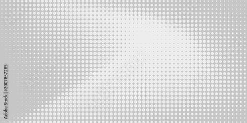 Dots, dotted, polkadots rectangular seamless pattern. Stipple, stippling background.