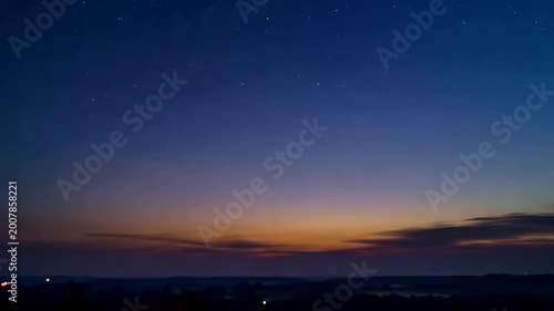 Warm Sunset Light Gradient Fade Minimal Background 4K