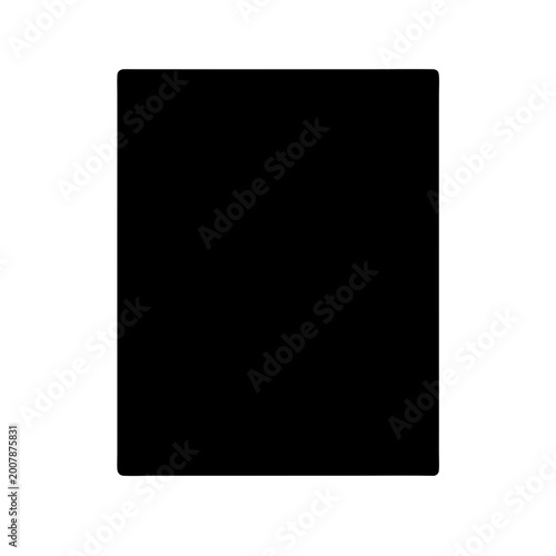 Free Download minimalist blank screen monitor vector illustration flat design - GFXLoad