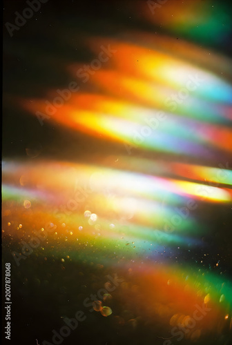 vibrant cosmic nebula with colorful stardust and glowing gas clouds in deep space