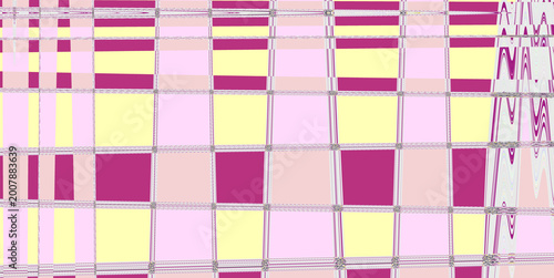 Colorful abstract geometric pattern design