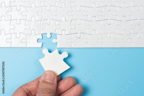 Conceptual Image of a Mismatched Puzzle Piece and Incompatibility