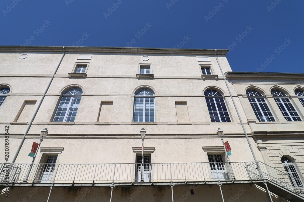 Obraz premium Théâtre, vue de l'extérieur, ville de Dole, département du Jura, France