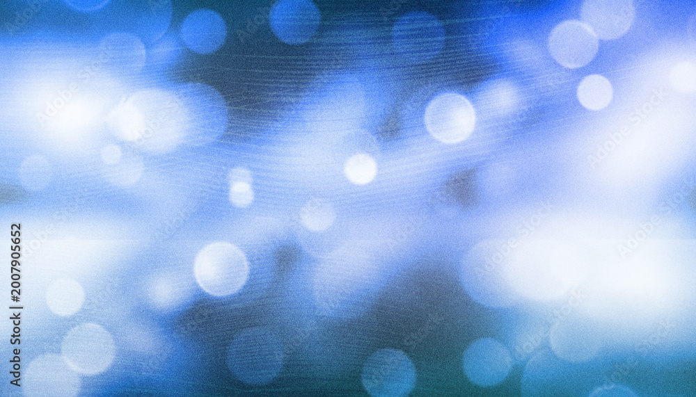 Fototapeta premium Blue gradient abstract vibrant glowing noise texture. Grainy blue- white shining light background.Glowing light and noise backgrounds for event banner, header, poster, cover, flyer etc.