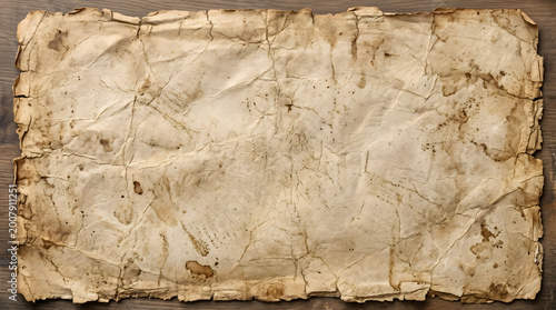 Old Weathered Parchment Paper Texture
