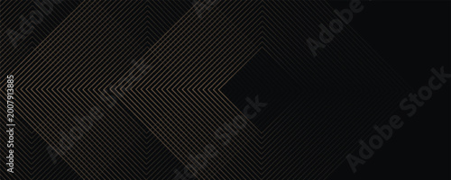 Black gold background vector wallapaper for backdrop, banner. vektor