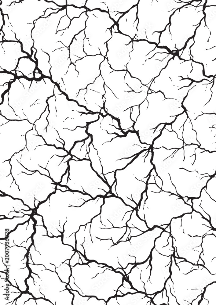 Obraz premium Black and White Grunge Texture Distressed Overlay Background