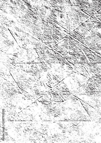 Black and White Grunge Texture Distressed Overlay Background