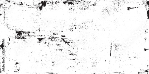 Scratched Grunge Urban Background Texture Vector. Dust Overlay Distress Grainy Grungy Effect. Distressed Backdrop Vector Illustration. Isolated Black on White Background. EPS 10.