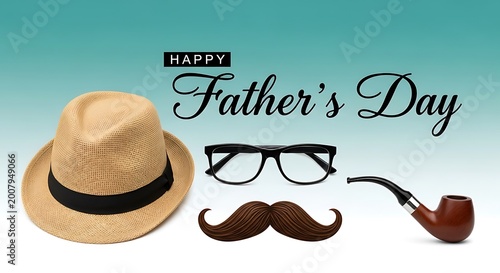 Happy father's day a celebration of dad with classic accessories