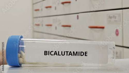 Obraz na płótnie BICALUTAMIDE tablets for treat prostate cancer an androgen receptor antagonist