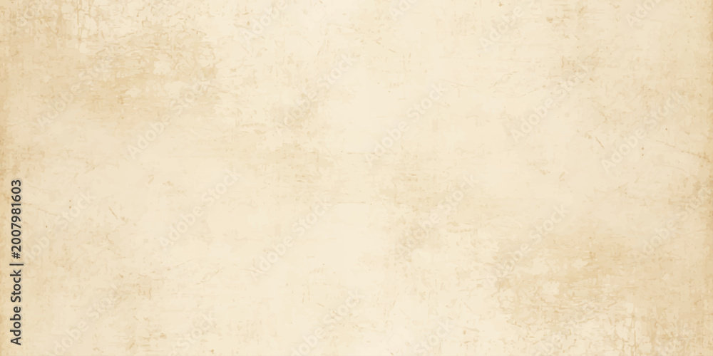Fototapeta premium Vintage Grunge Parchment Background Texture - Aged Antique Paper with Subtle Stains, Creases, and Weathered Tan Surface