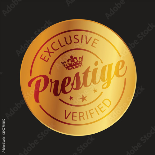 Canvas-taulu Gold Exclusive Prestige Assured Premium Quality Seal