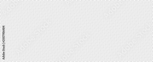 Seamless dotted repeated texture. Black and white polka dot pattern. Repeating endless dots texture. All over halftone wallpaper. Regular grid background. Vector textile or fabric swatch template