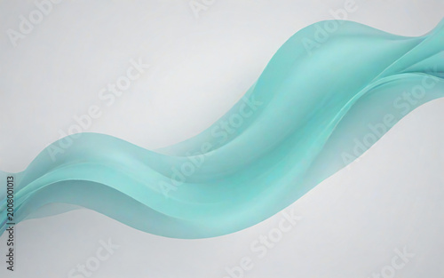 Abstract Blue Wave