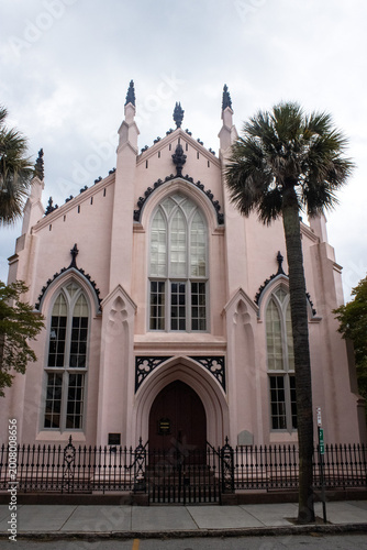 Obraz na płótnie Huguenot Church in Charleston