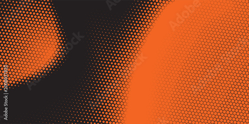 Foto Seamless honeycomb grid background, hexagonal abstract repeating pattern texture