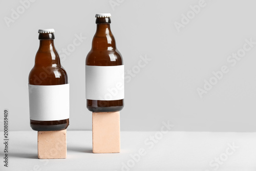 Decorative podiums with bot...